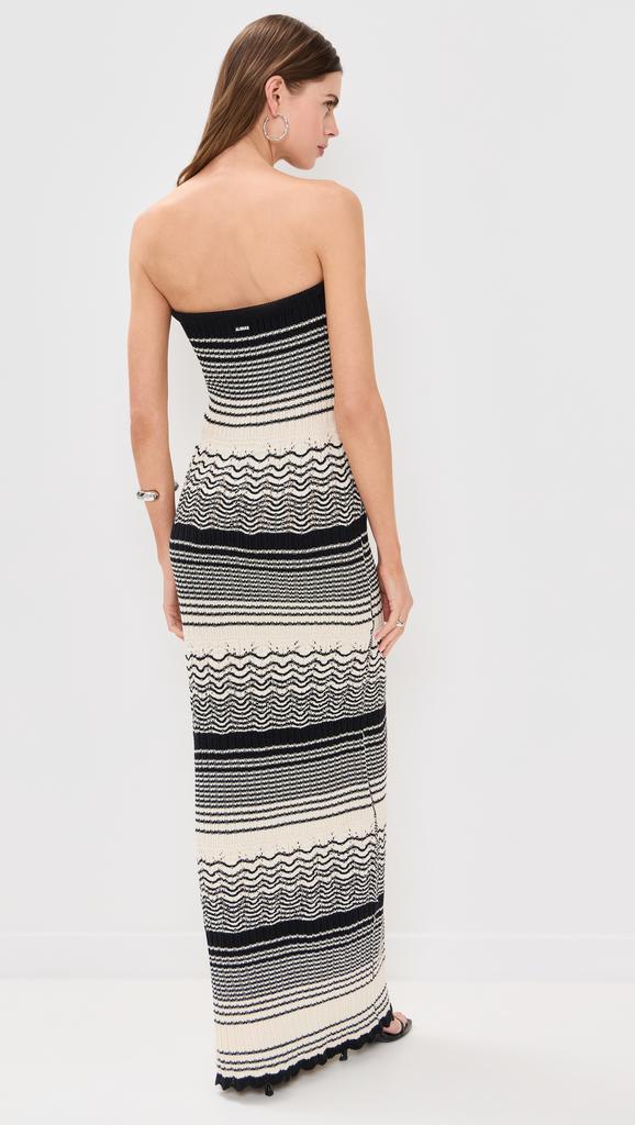 ALOHAS Olenka Ecru Tricot Dress