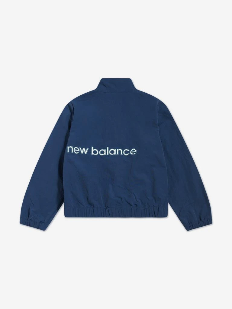 New Balance New Balance Boys Premium Panelled Track Jacket in Navy 3