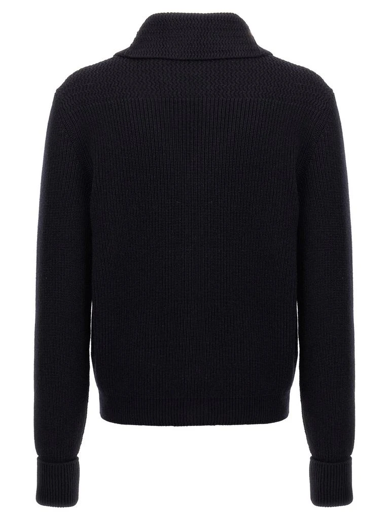 Tom Ford Tom Ford Ribbed-Knit Shawl Cardigan 2