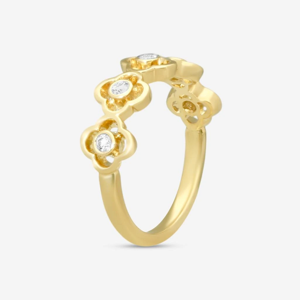 Hearts On Fire Hearts On Fire Signature 18K Yellow Gold Diamond Ring Sz. 6.5 HBASIGPB00158Y-C 2