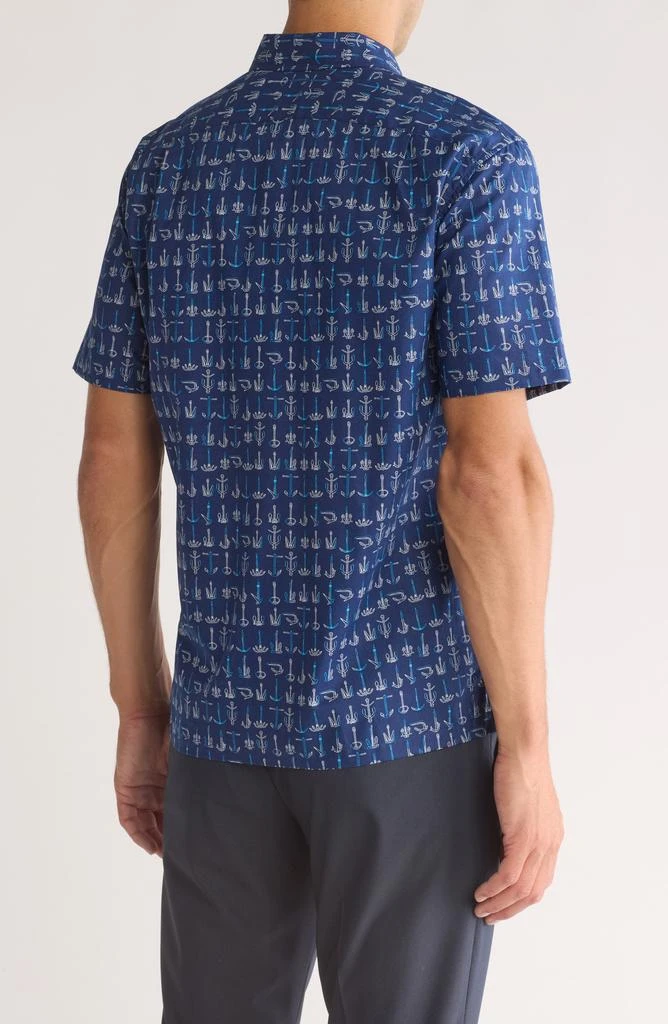 Tori Richard Anchor Management Short Sleeve Button-Up Shirt 2