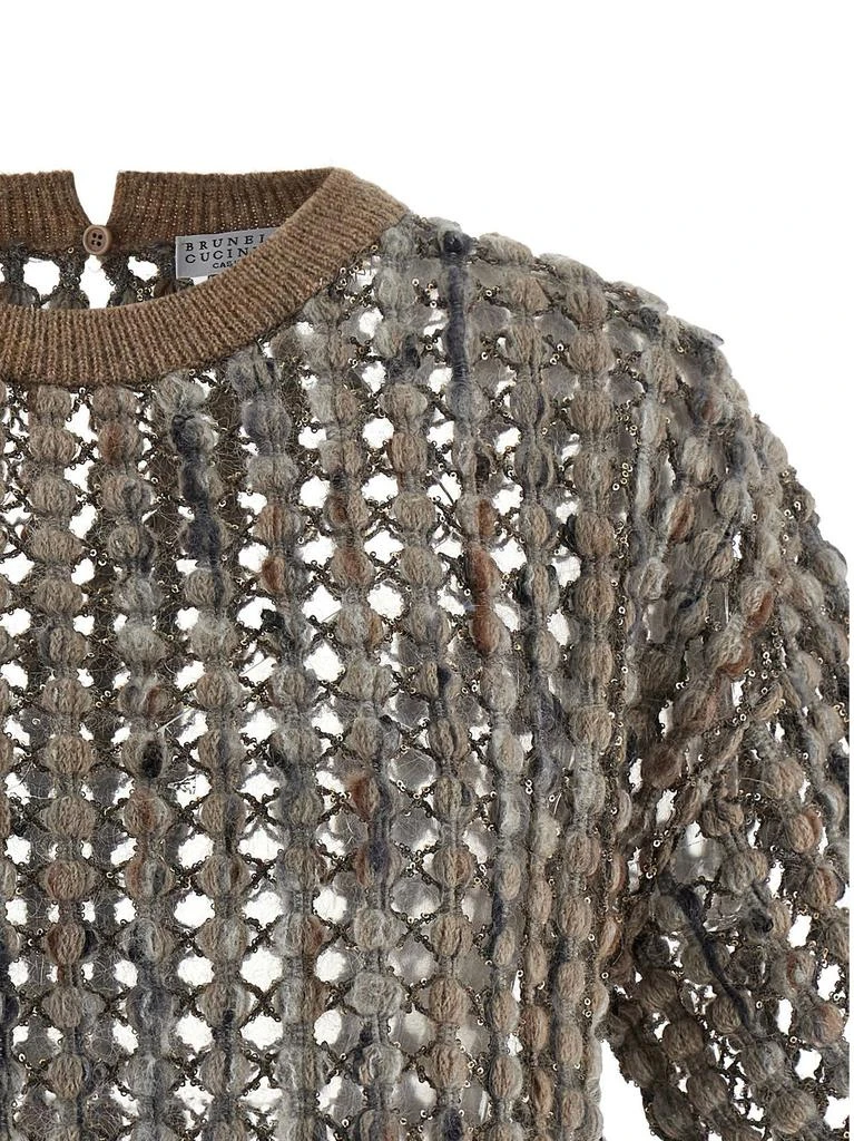 Brunello Cucinelli Brunello Cucinelli Short Sleeved Knitted Top 3