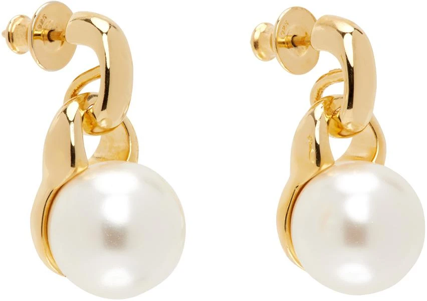 Sophie Buhai Gold Everyday Pearl Earrings 2
