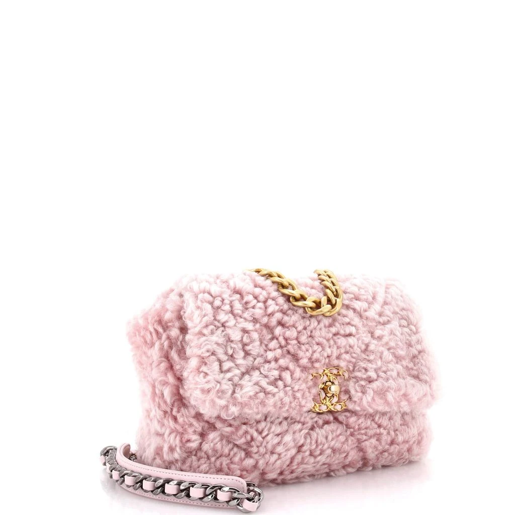 Chanel 19 Flap Bag Shearling Medium 3