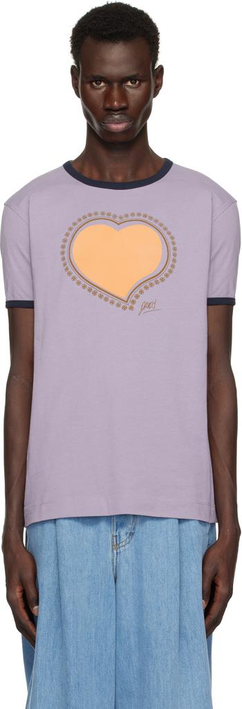 Gray Sheer Draped T-shirt – On Sale Now with Up to 32% Off