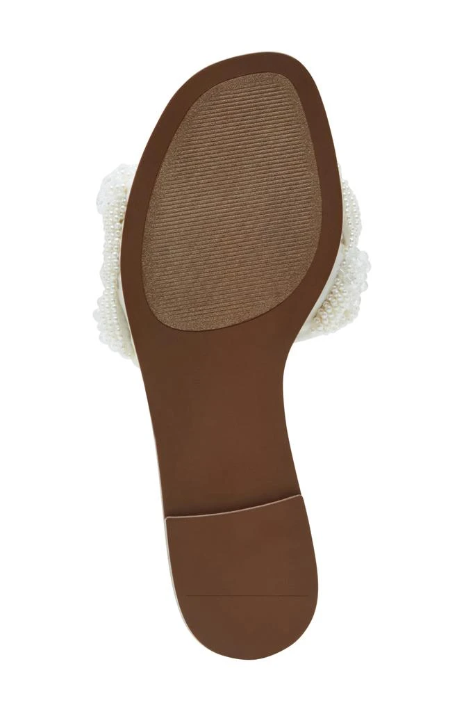 Steve Madden Ecstatic Imitation Pearl Slide Sandal 5