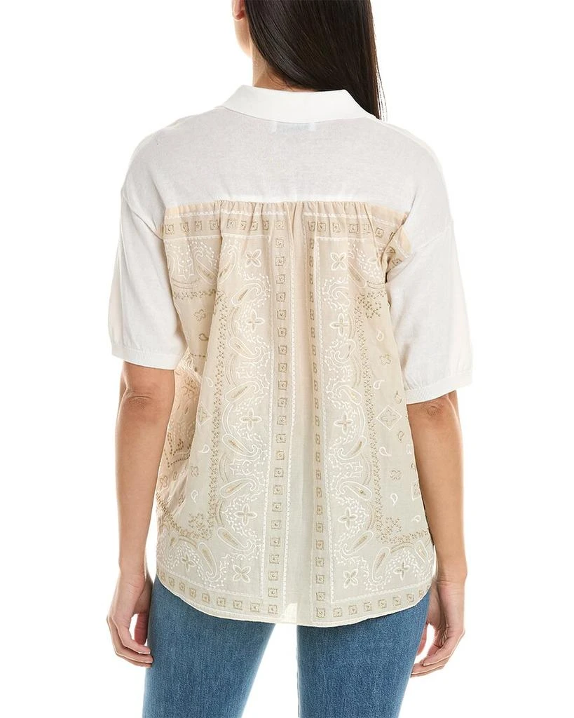 Alpha Studio ALPHA STUDIO Embroidered Top 2