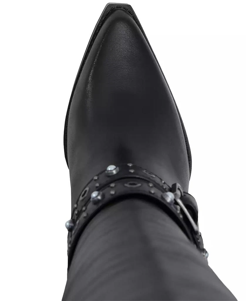 ALDO Women's Thelidan Buckle Pointed Toe Knee High Boots 4