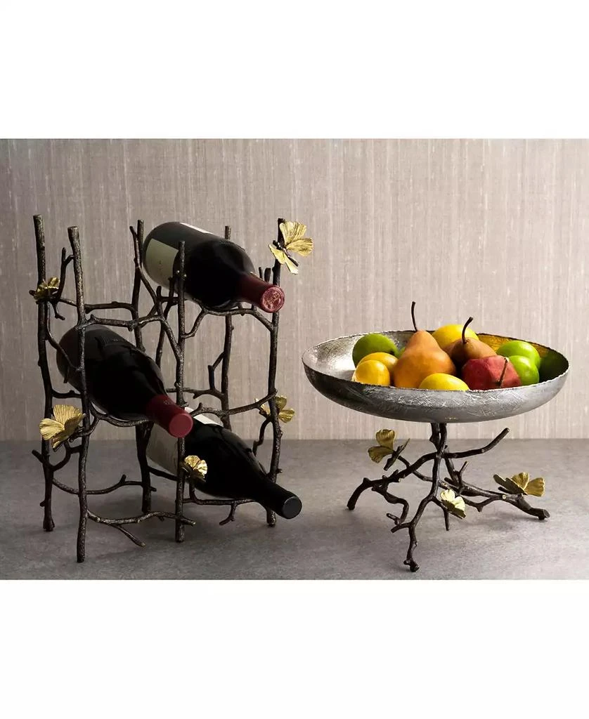 Michael Aram Butterfly Ginkgo 6-Bottle Wine Rack 6