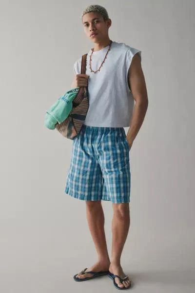 Urban Outfitters UO Baggy Plaid Pull-On Short 1