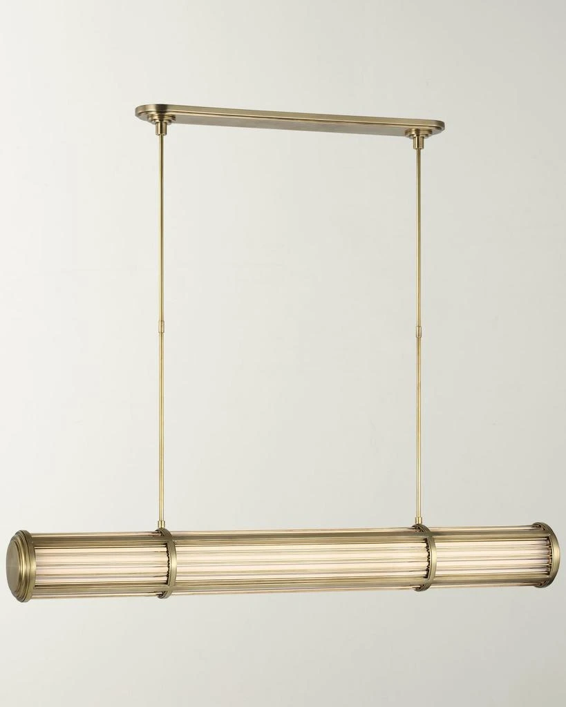 Visual Comfort Signature Perren Large Linear Chandelier By Ralph Lauren Home
