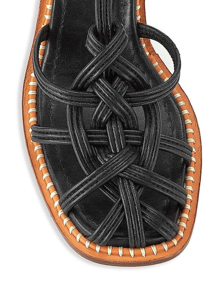 Ulla Johnson Tula Knotted Slingback Sandals 4