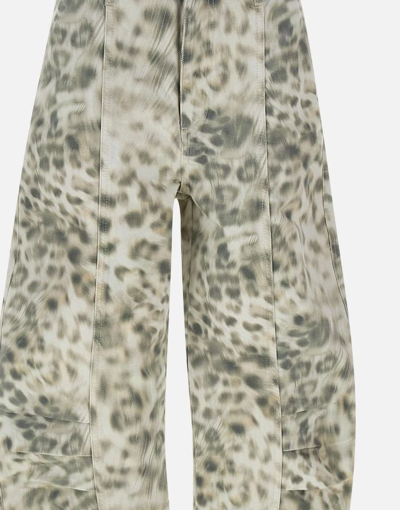 ROTATE Birger Christensen "Printed denim cargo" 5