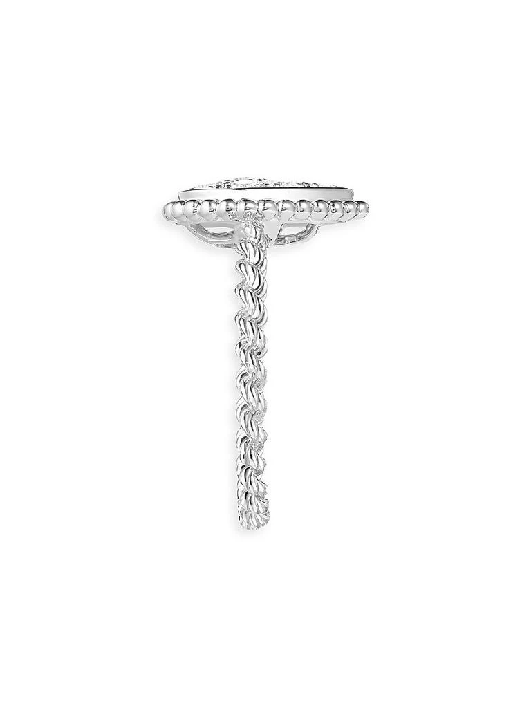 Boucheron Serpent Bohème 18K White Gold & 0.32 TCW Diamond Small Ring 3