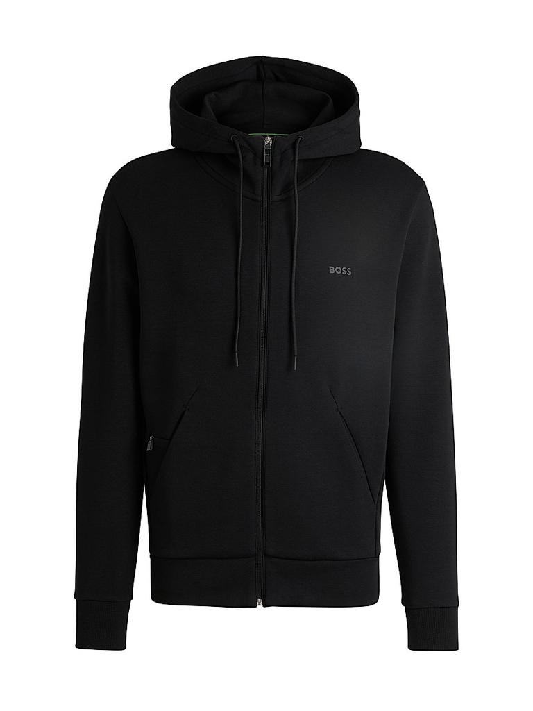 話題のブランド★HUGO BOSS HDロゴプリントジップアップパーカー Hugo Boss Men's Logo Print Zip-Up Hoodie - Hoodies - Compare