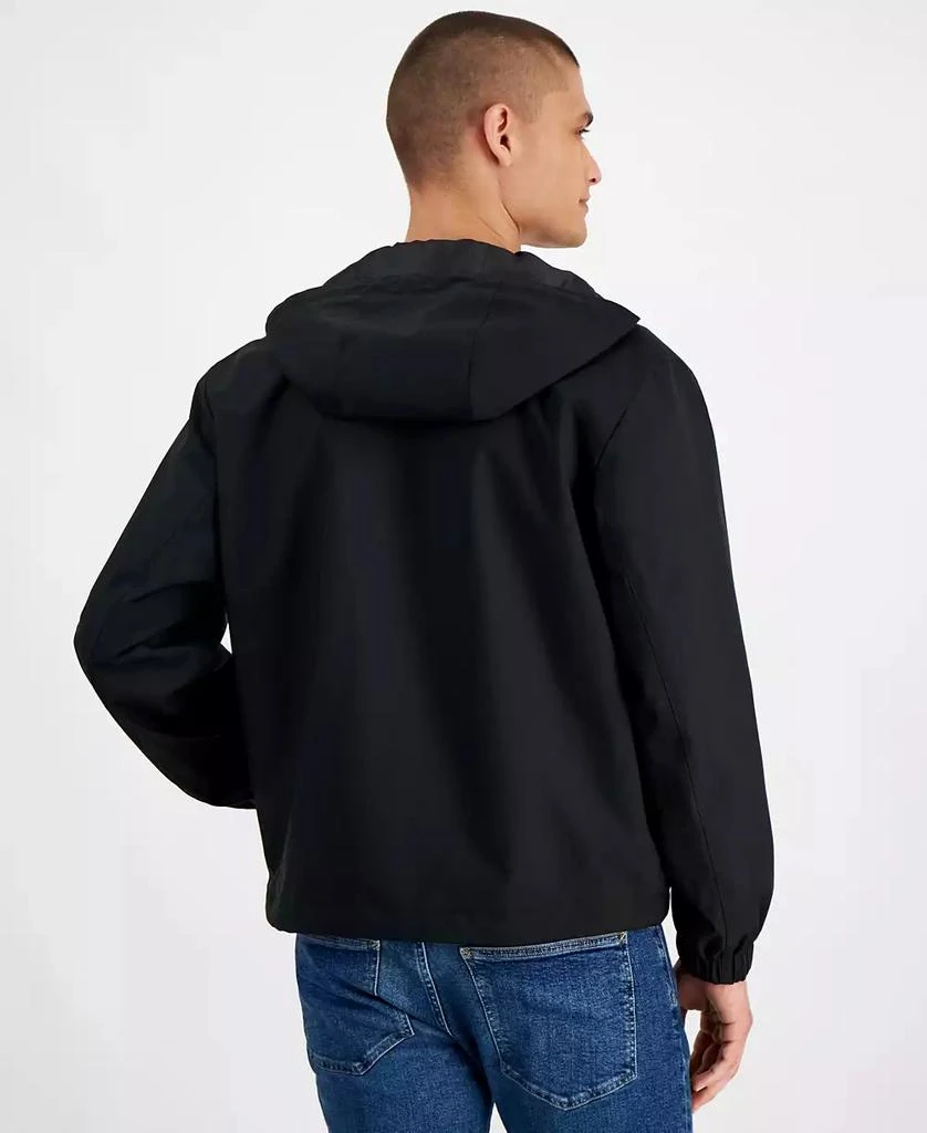 Hugo Boss Men's Slim-Fit Lightweight Hooded Water-Repellent Windbreaker Jacket 2