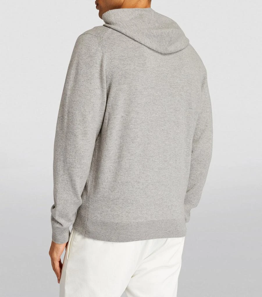 Sunspel Cashmere Zip-Up Hoodie 4