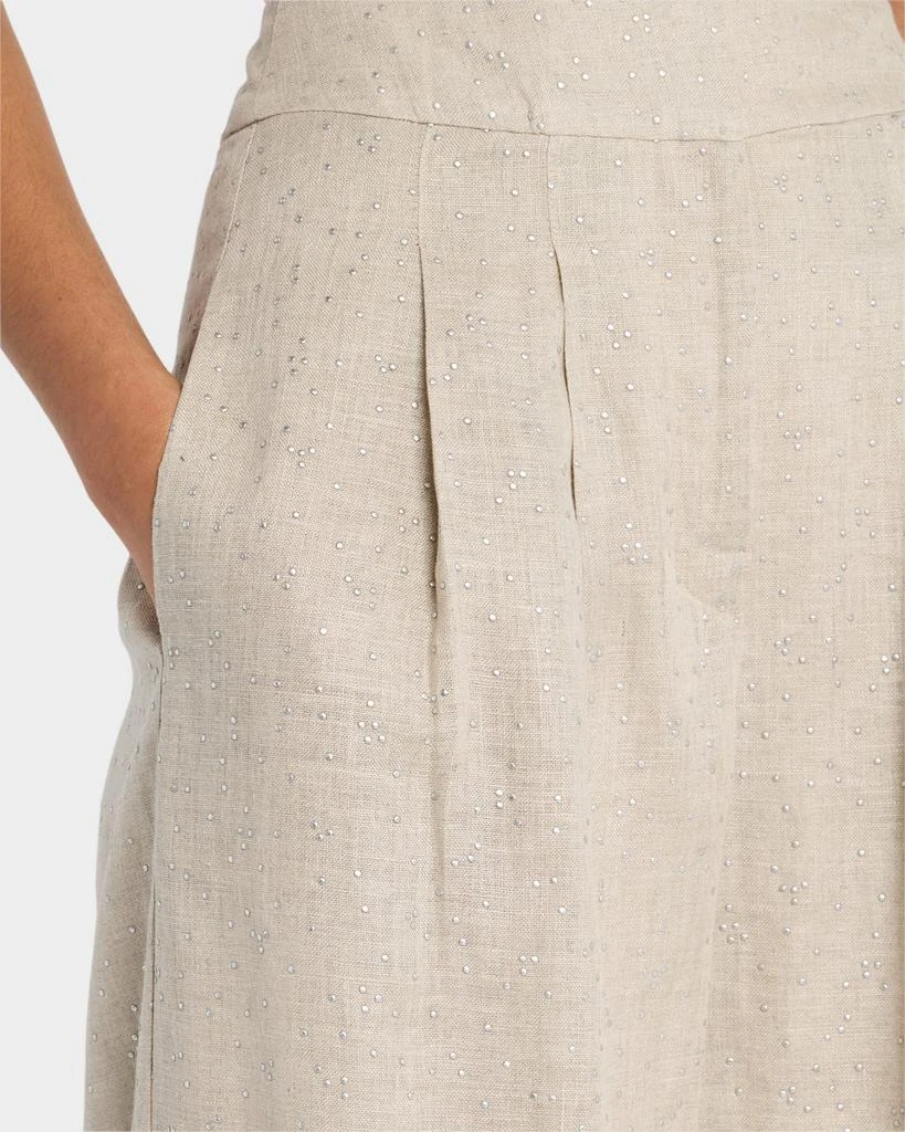JBQ Logan 2.0 Embellished Wide-Leg Pants 5