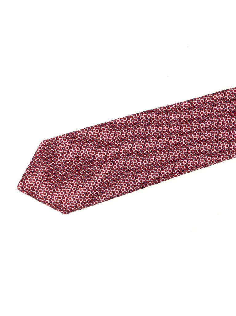 Salvatore Ferragamo Salvatore Ferragamo 'Gancini' Print Tie 3
