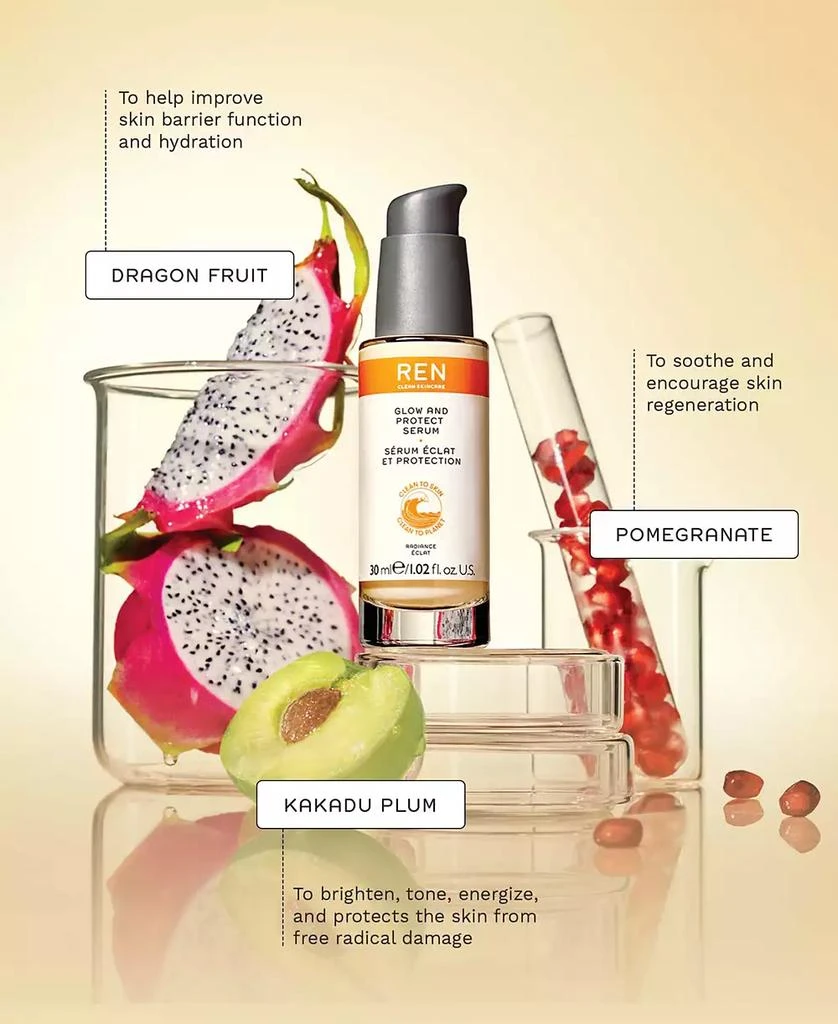 REN Clean Skincare Radiance Glow & Protect Serum 5