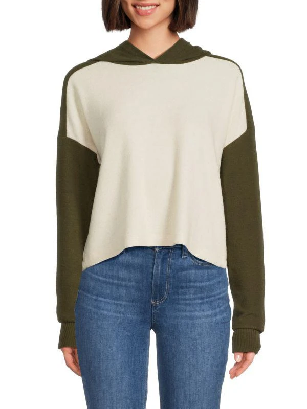 Theo & Spence Colorblock Hoodie 1