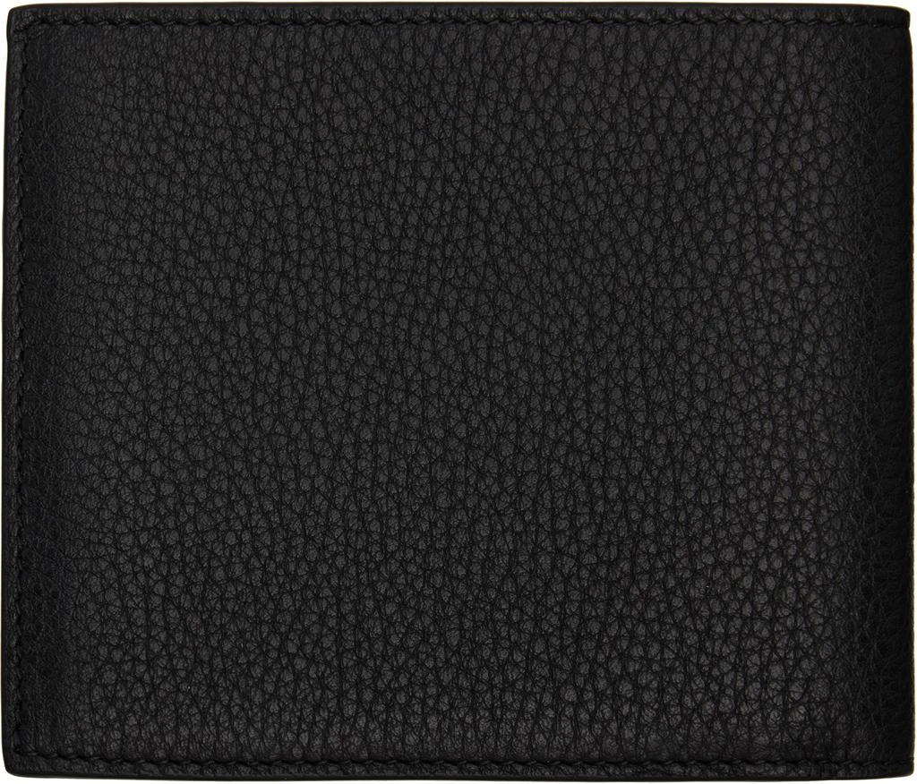 Givenchy Black Grained Leather Wallet 2