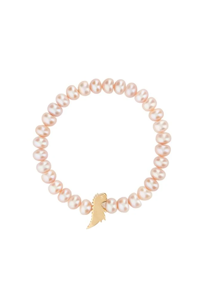 Aliita Dino Bold Pink Pearl Bracelet