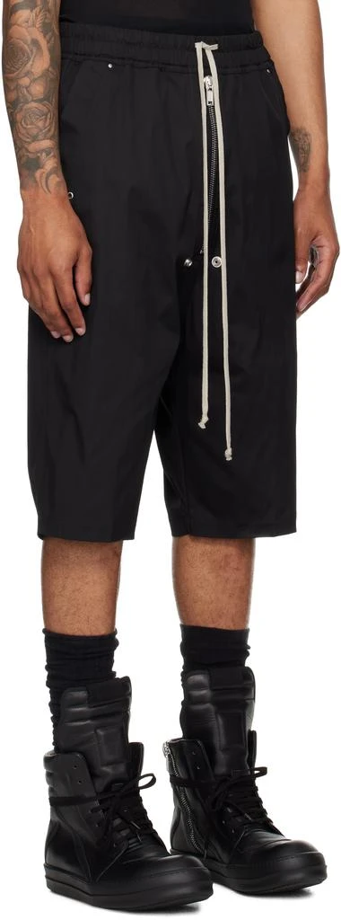Rick Owens Black Concordians Bela Pods Shorts 2