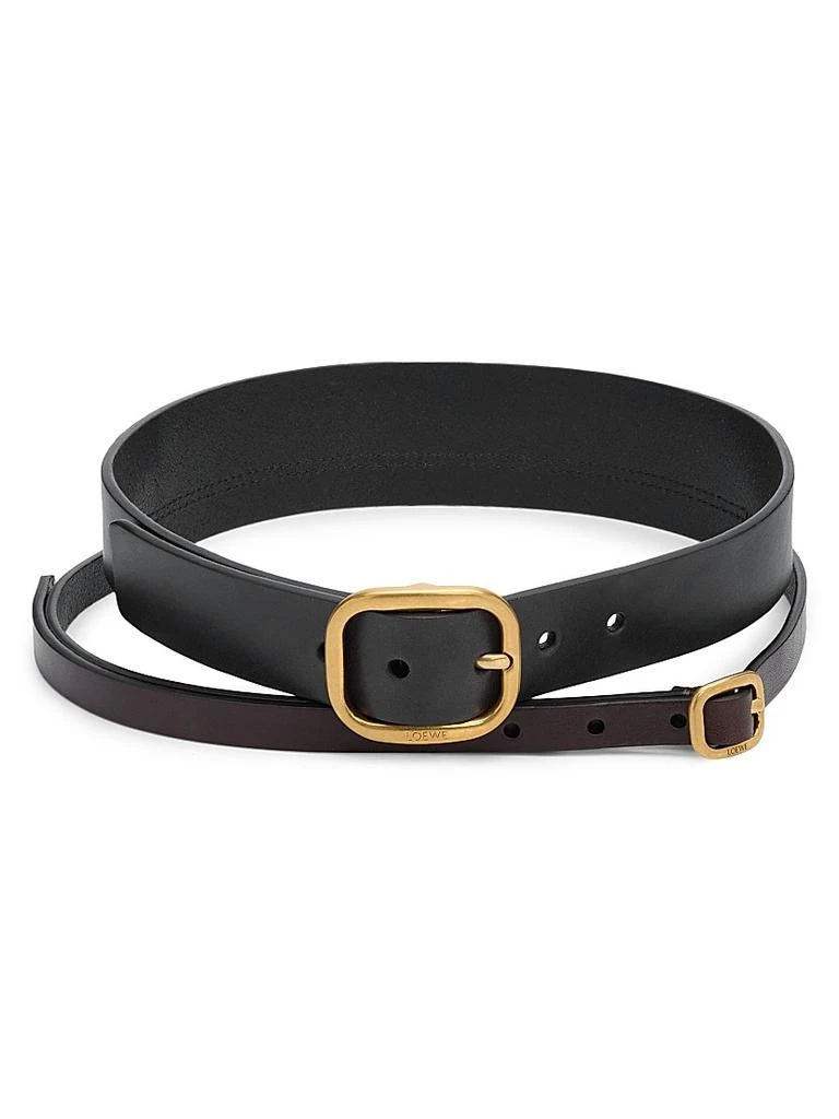 Loewe Layered Double Leather Belt