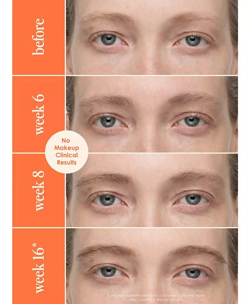 Grande Cosmetics Travel-Size GrandeBROW 2-In-1 Tinted Brow Gel + Brow Enhancing Serum, 0.02 oz. 17