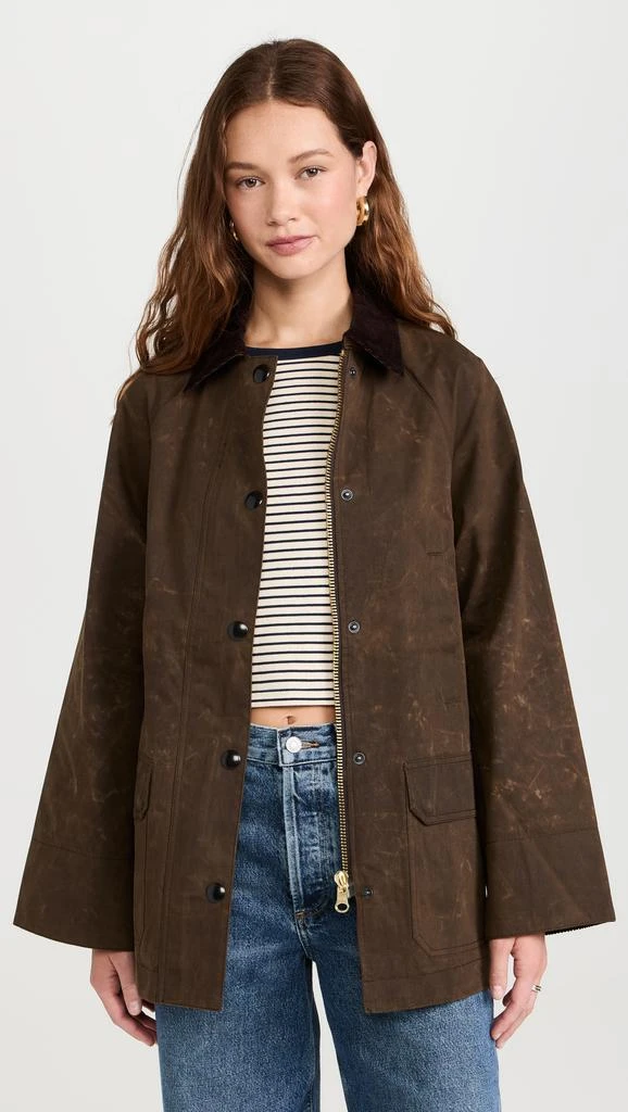 Alex Mill Chiltern Street Jacket In Waxed Cotton 1