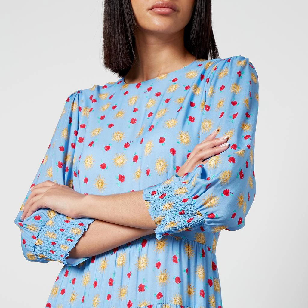 Rixo Rixo Kristen Printed Crepe Midi Dress 3
