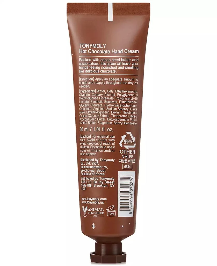 TONYMOLY Hot Chocolate Hand Cream 2