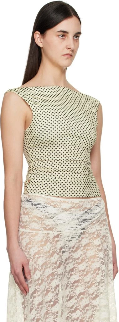Miaou Off-White & Black Lani Top 2