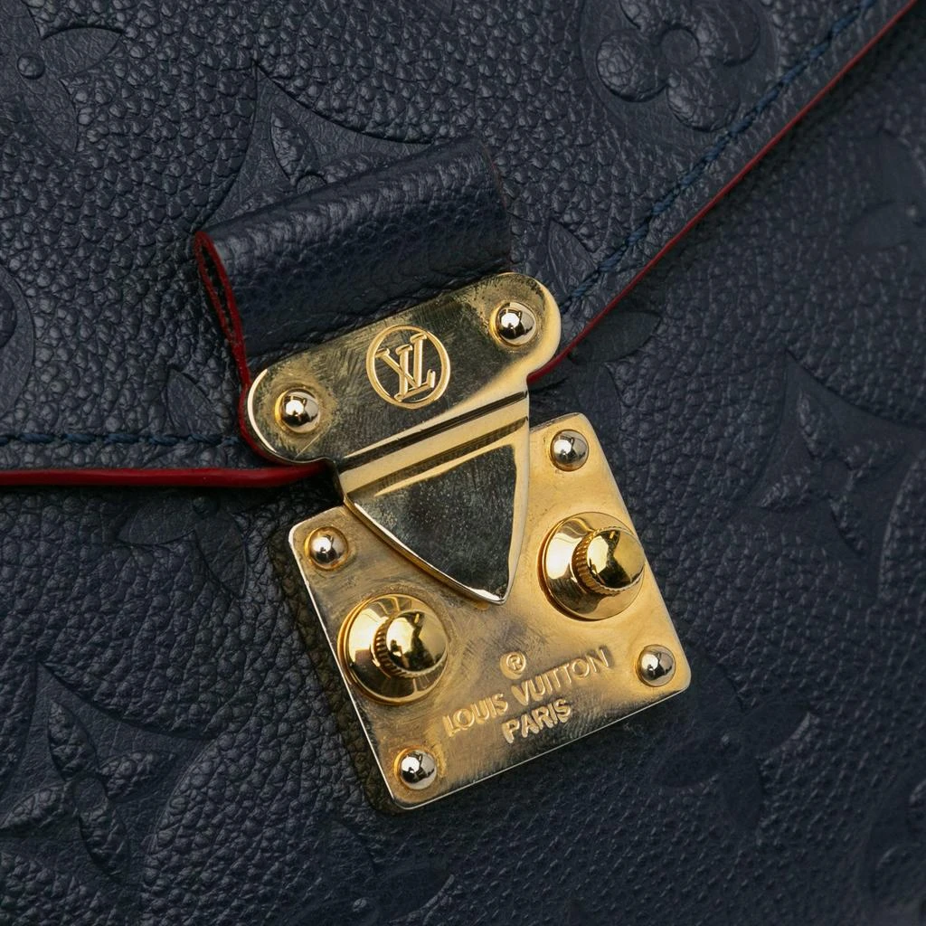 Louis Vuitton Louis Vuitton Navy Blue Monogram Empreinte Pochette Metis 4