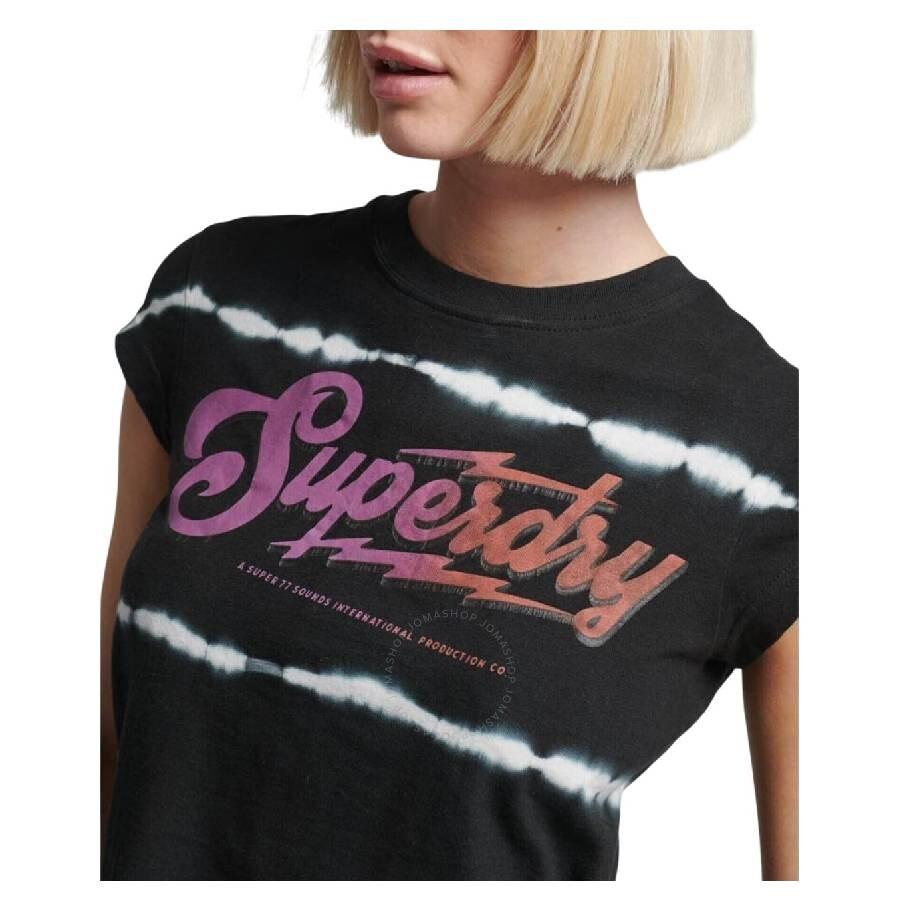 Superdry Rock Band Embroidered Logo T-Shirt