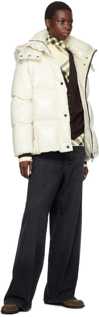 Moncler White Parana Down Jacket 5