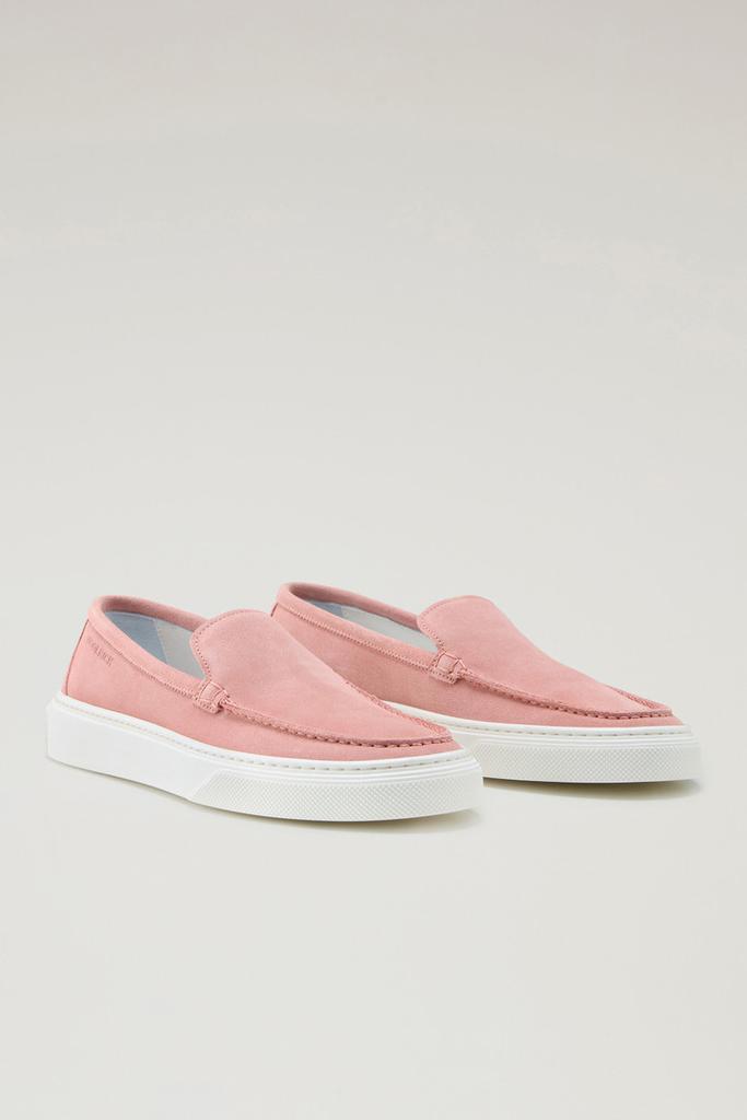 WO-FOOTWEAR Suede Slip-on Loafers - Women - Pink