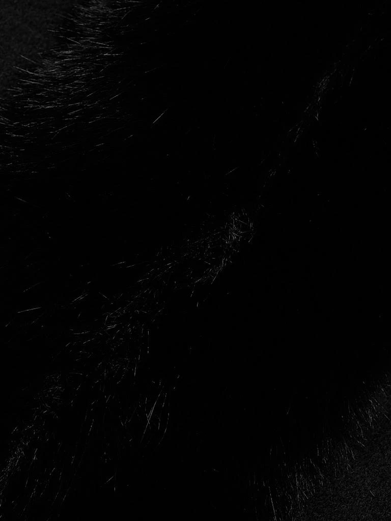 Sofia Cashmere Whipstitch Faux-Fur Hooded Cape 7