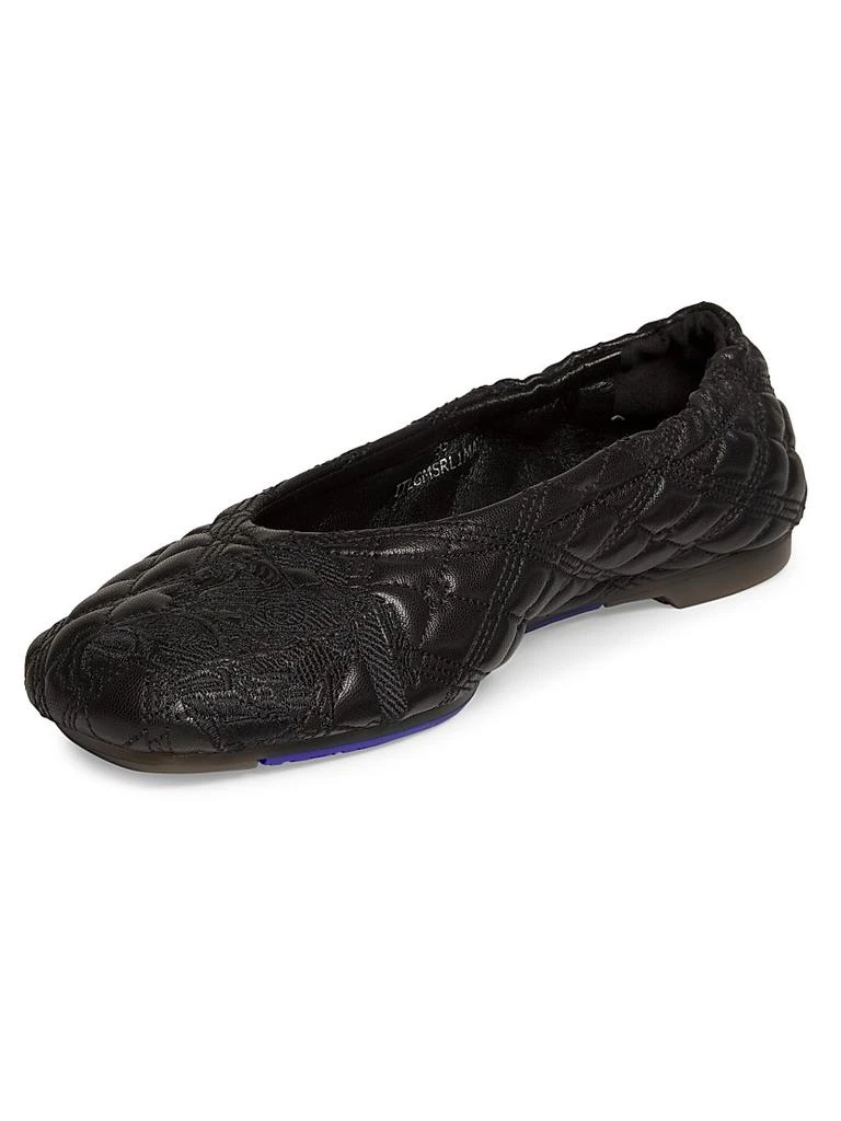 Burberry Sadler Quilted Leather Ballerina Flats 2