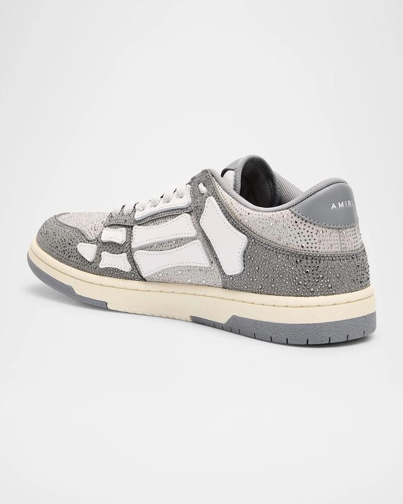 AMIRI Men's Crystal Skel Low-Top Sneakers 4