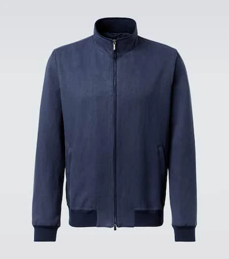 Thom Sweeney Linen blouson 1