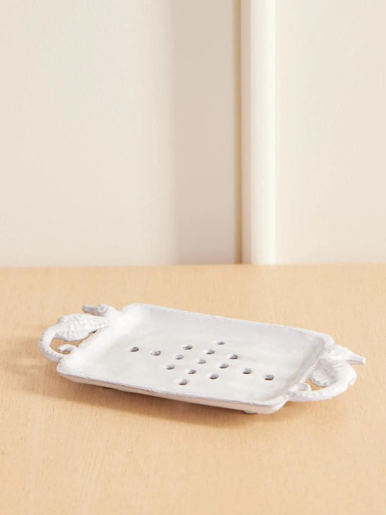 Astier De Villatte Seahorse Ceramic Soap Dish