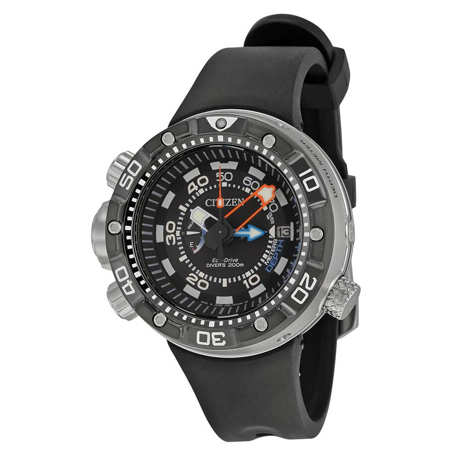 Citizen Men's Dress Eco-Drive Black-Brown Leather Strap Watch 44mm BU2013- 08E - Men's Quartz Watches - Free Shipping - BeyondStyle