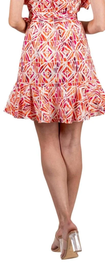 Willa Story Harper Dress In Pink Multi 2