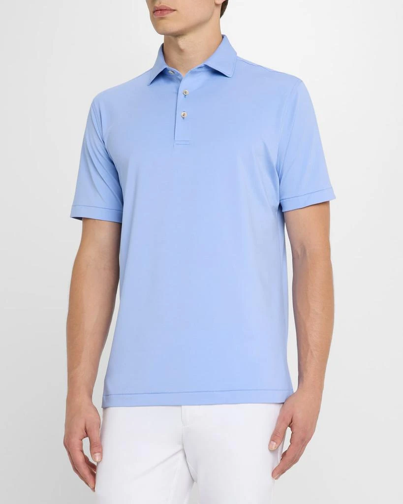 Peter Millar Men's Adover Performance Jersey Polo Shirt 4