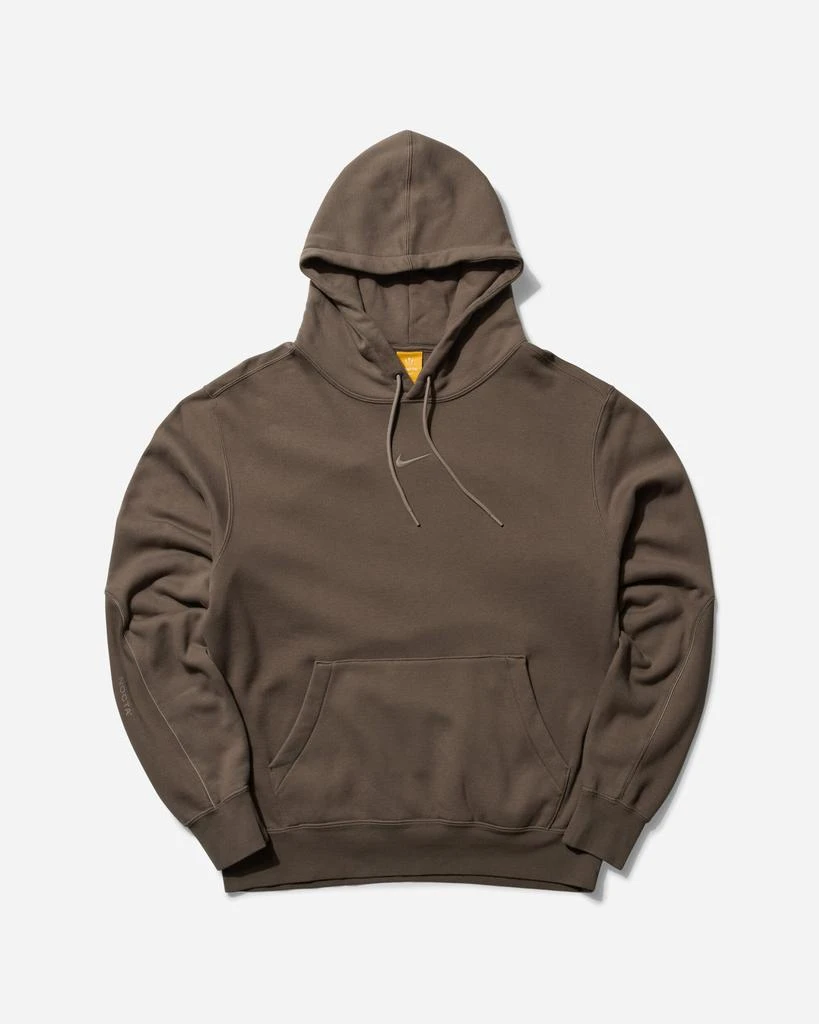 NIKE NOCTA Fleece Hoodie Olive Grey 1