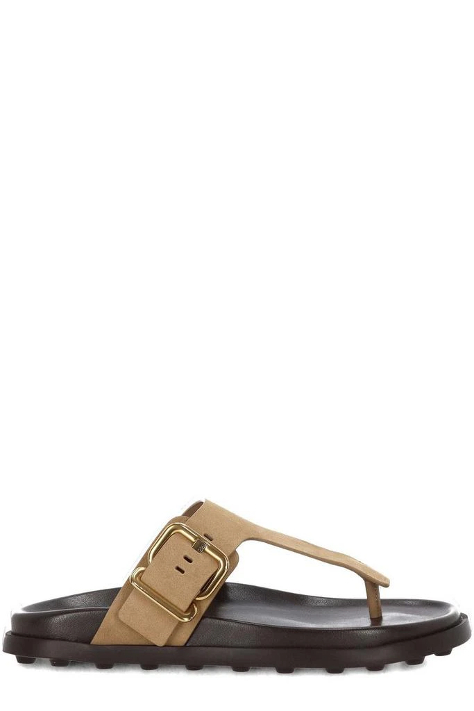 Tod's Tod's Buckle Detailed Thong Sandals 1