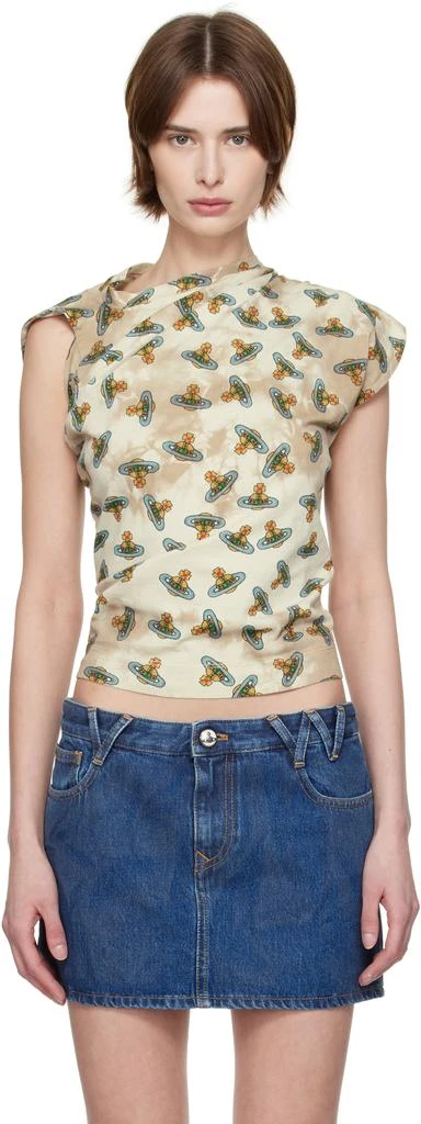 Vivienne Westwood Beige Hebo T-Shirt 1