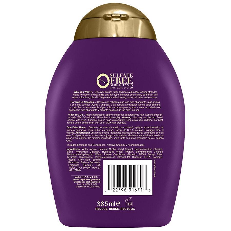 OGX Thick & Full + Biotin & Collagen Volumizing Conditioner